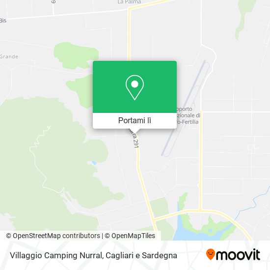 Mappa Villaggio Camping Nurral