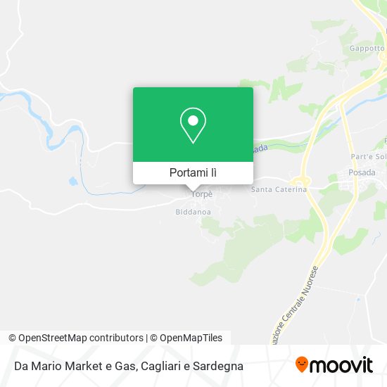 Mappa Da Mario Market e Gas