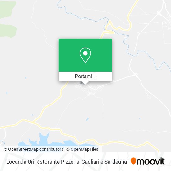 Mappa Locanda Uri Ristorante Pizzeria