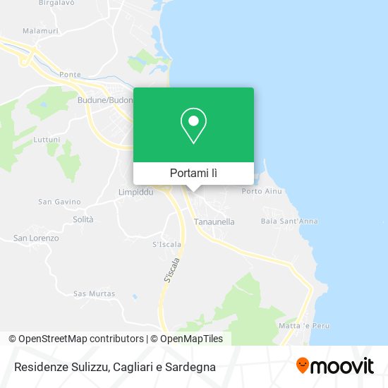 Mappa Residenze Sulizzu