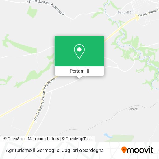Mappa Agriturismo il Germoglio