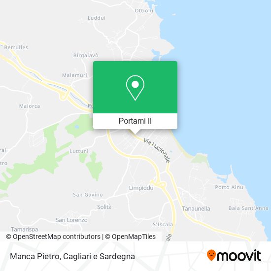 Mappa Manca Pietro