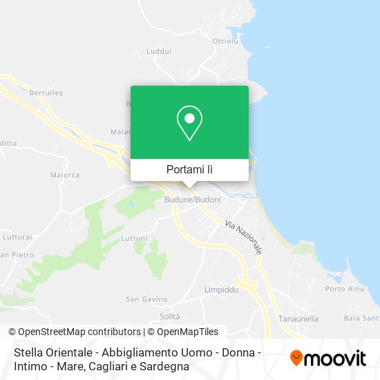Mappa Stella Orientale - Abbigliamento Uomo - Donna - Intimo - Mare