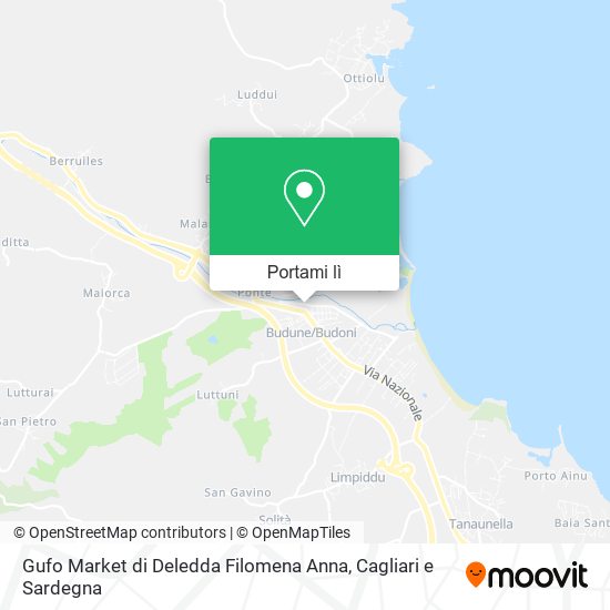 Mappa Gufo Market di Deledda Filomena Anna