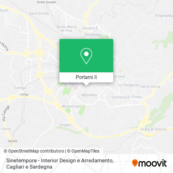 Mappa Sinetempore - Interior Design e Arredamento