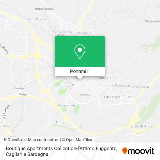 Mappa Boutique Apartments Collection-l'Attimo Fuggente