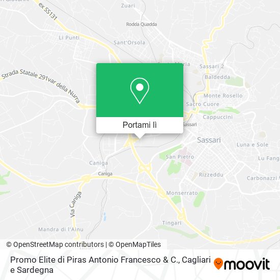 Mappa Promo Elite di Piras Antonio Francesco & C.