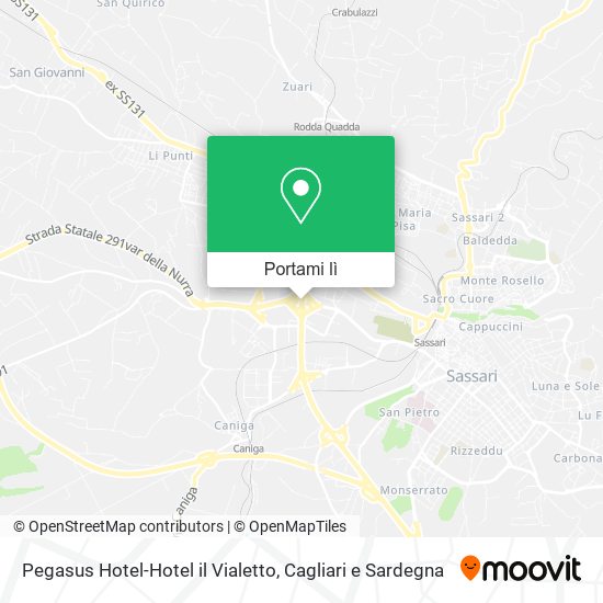 Mappa Pegasus Hotel-Hotel il Vialetto