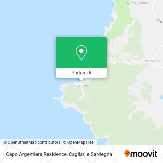 Mappa Capo Argentiera Residence