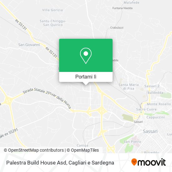Mappa Palestra Build House Asd