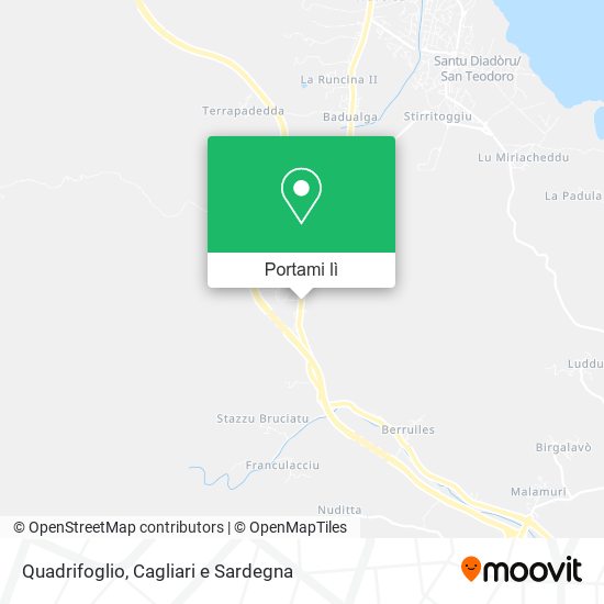 Mappa Quadrifoglio