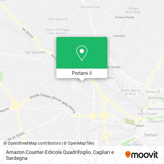 Mappa Amazon Counter-Edicola Quadrifoglio