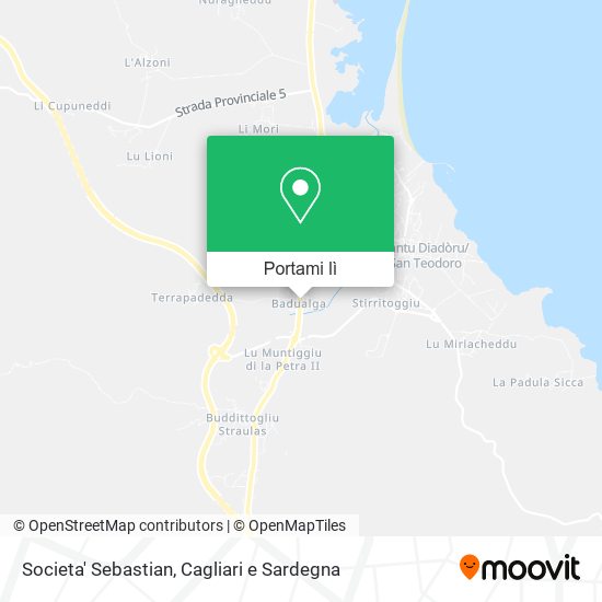 Mappa Societa' Sebastian