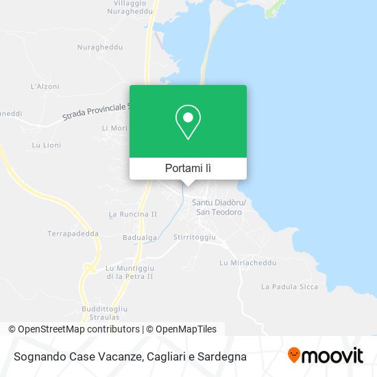Mappa Sognando Case Vacanze