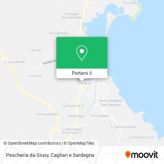 Mappa Pescheria da Giusy