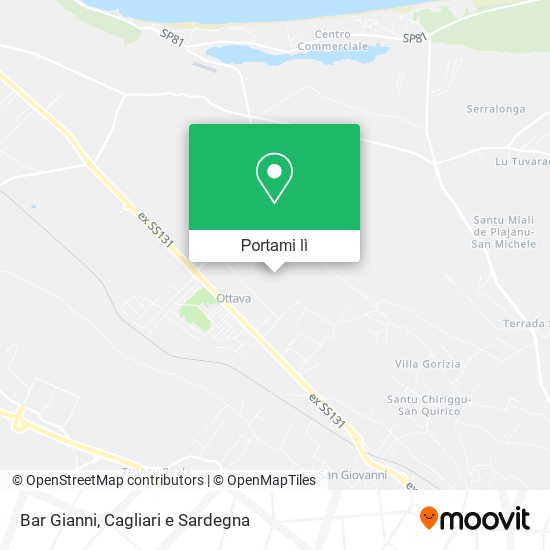 Mappa Bar Gianni