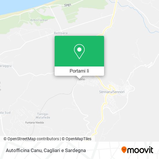 Mappa Autofficina Canu