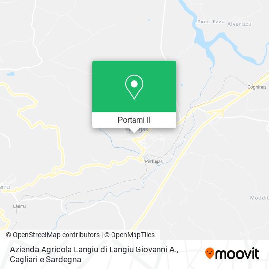 Mappa Azienda Agricola Langiu di Langiu Giovanni A.
