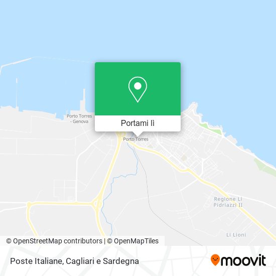 Mappa Poste Italiane