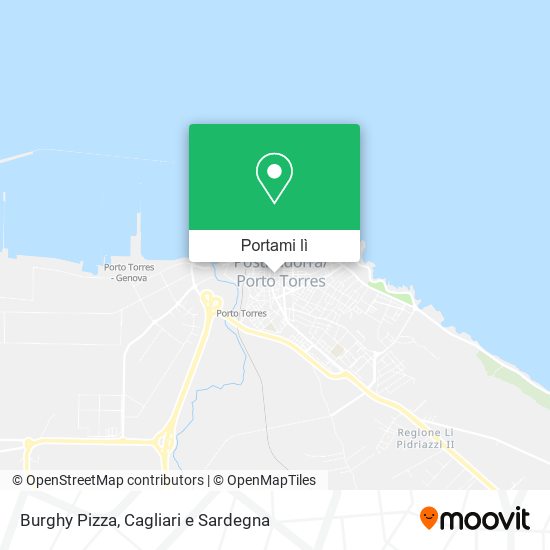 Mappa Burghy Pizza