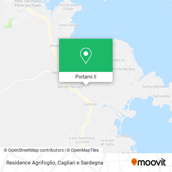 Mappa Residence Agrifoglio