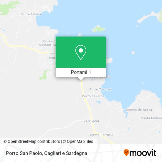 Mappa Porto San Paolo