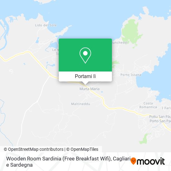 Mappa Wooden Room Sardinia (Free Breakfast Wifi)