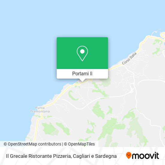 Mappa Il Grecale Ristorante Pizzeria