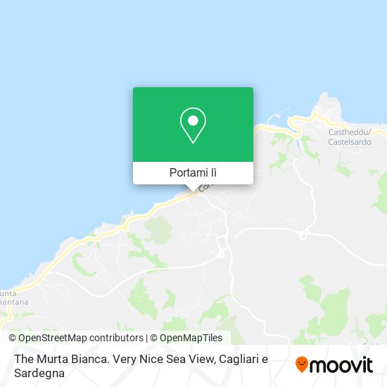 Mappa The Murta Bianca. Very Nice Sea View