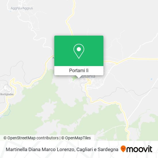 Mappa Martinella Diana Marco Lorenzo