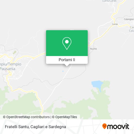 Mappa Fratelli Santu