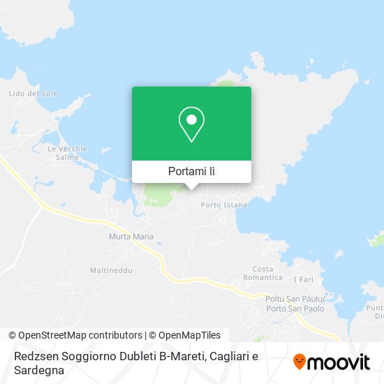 Mappa Redzsen Soggiorno Dubleti B-Mareti