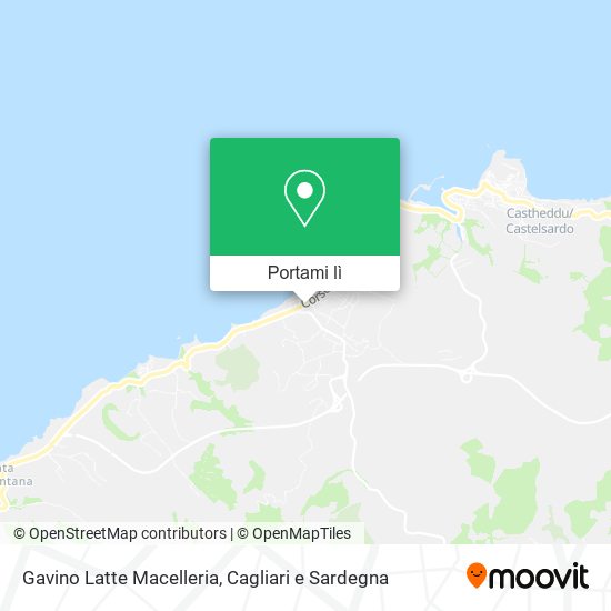 Mappa Gavino Latte Macelleria