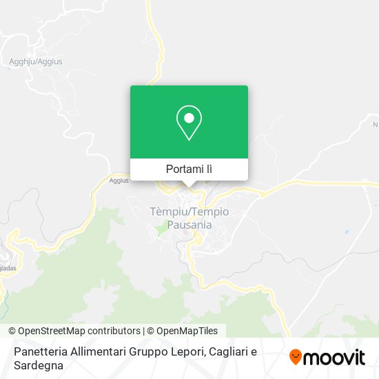 Mappa Panetteria Allimentari Gruppo Lepori