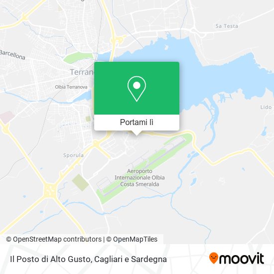 Mappa Il Posto di Alto Gusto