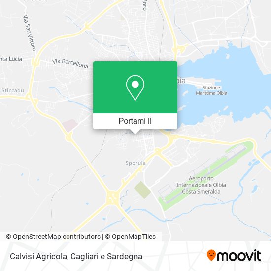 Mappa Calvisi Agricola