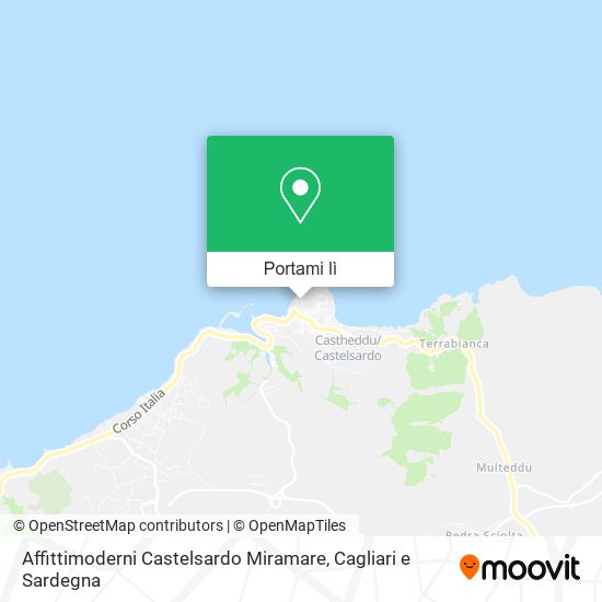 Mappa Affittimoderni Castelsardo Miramare