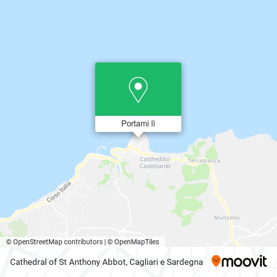 Mappa Cathedral of St Anthony Abbot