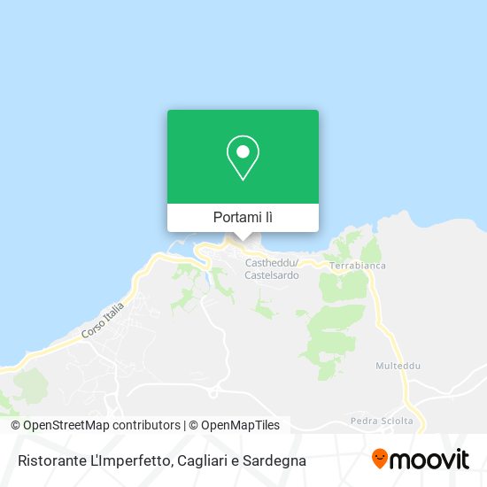 Mappa Ristorante L'Imperfetto