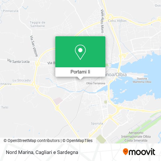 Mappa Nord Marina
