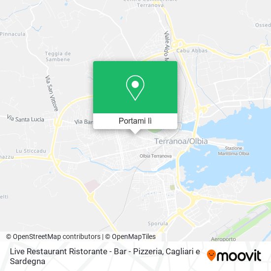Mappa Live Restaurant Ristorante - Bar - Pizzeria