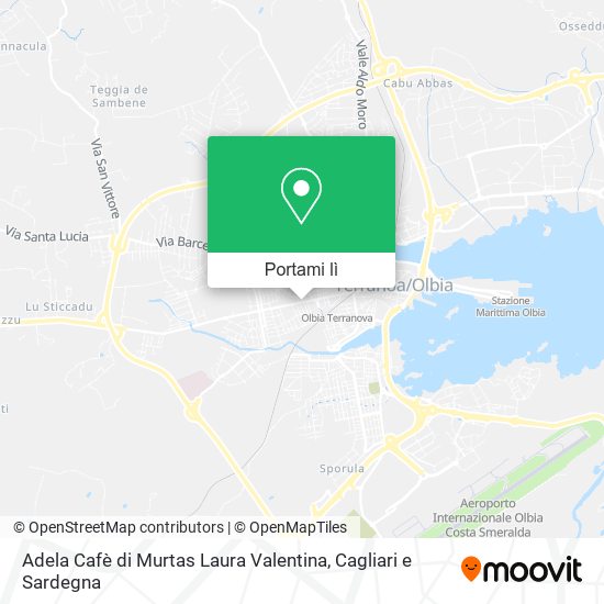 Mappa Adela Cafè di Murtas Laura Valentina