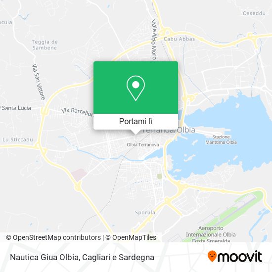 Mappa Nautica Giua Olbia