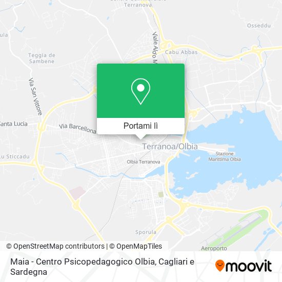Mappa Maia - Centro Psicopedagogico Olbia