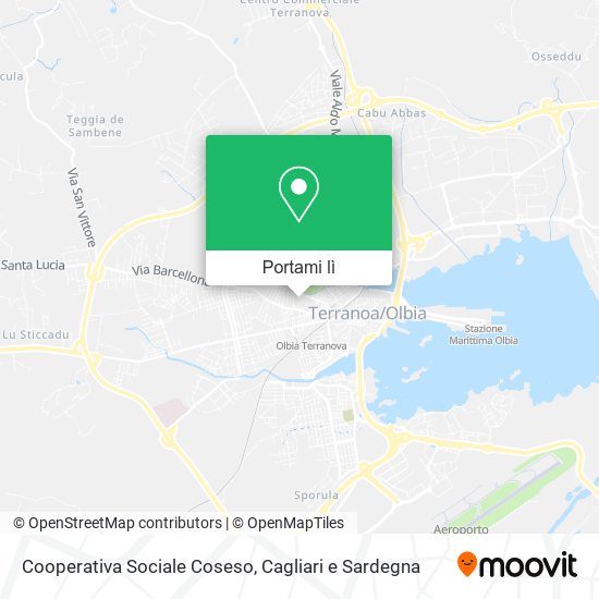Mappa Cooperativa Sociale Coseso