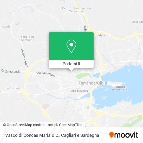 Mappa Vasco di Concas Maria & C.