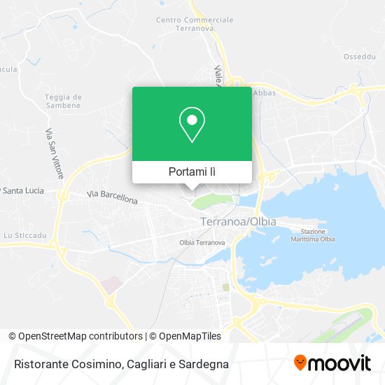 Mappa Ristorante Cosimino