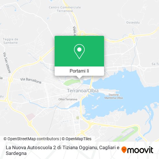Mappa La Nuova Autoscuola 2 di Tiziana Oggianu