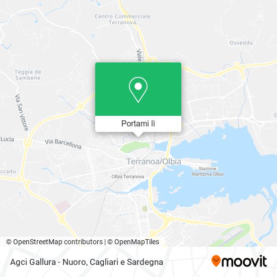 Mappa Agci Gallura - Nuoro