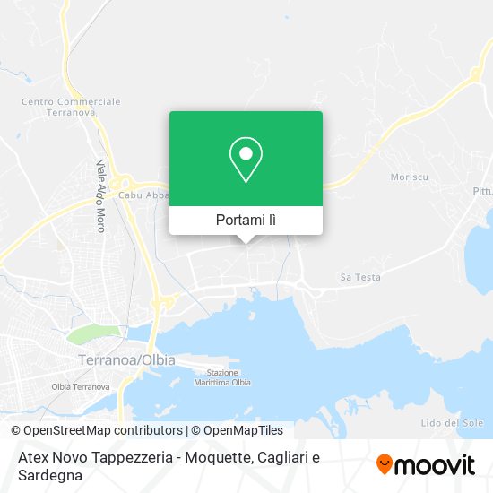 Mappa Atex Novo Tappezzeria - Moquette